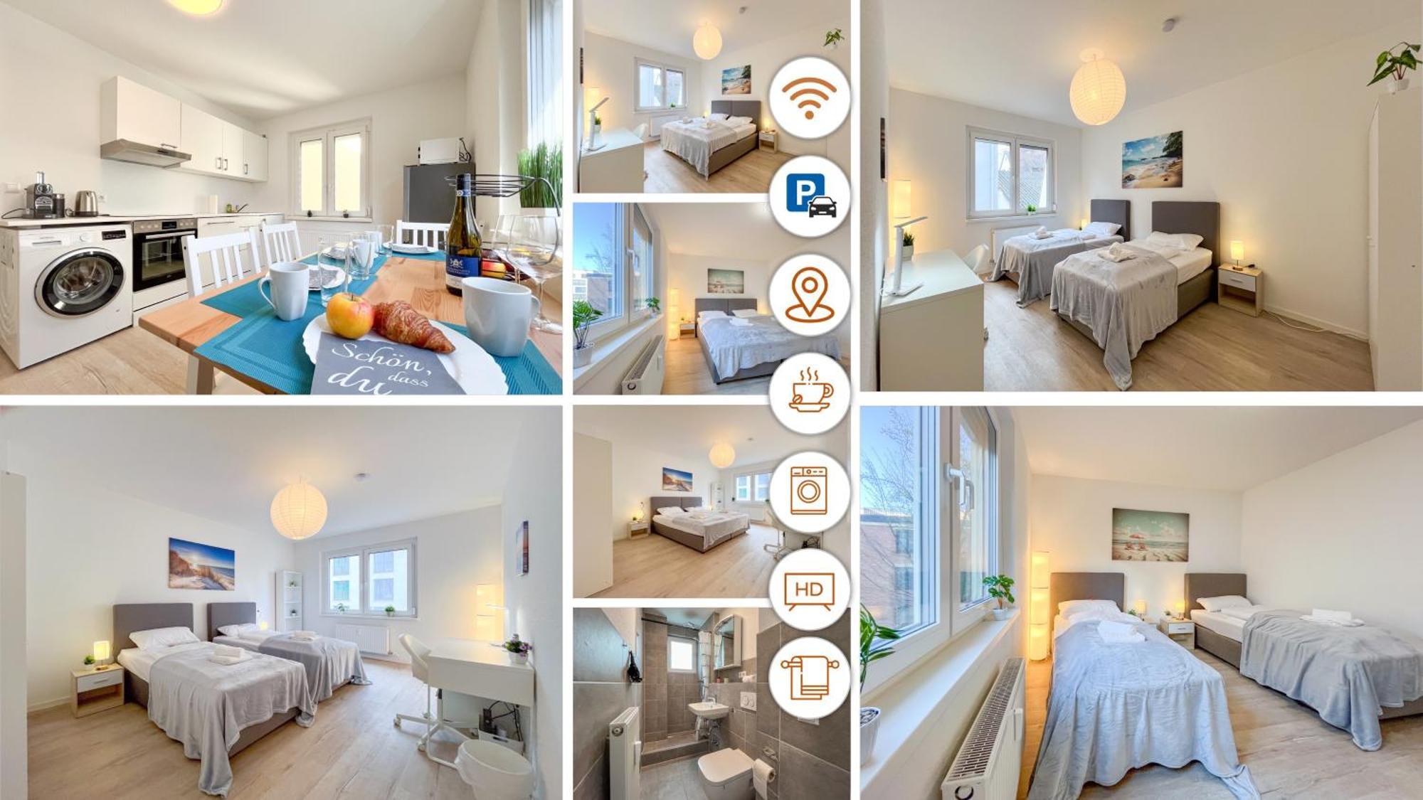 Rosenberg-Suites - Zentral, Stellplatz, Grosse Terasse, Business & Privat Хейльбронн Экстерьер фото